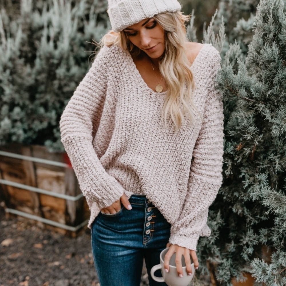 FIONA Loose Knit Pullover - Picture 1 of 8